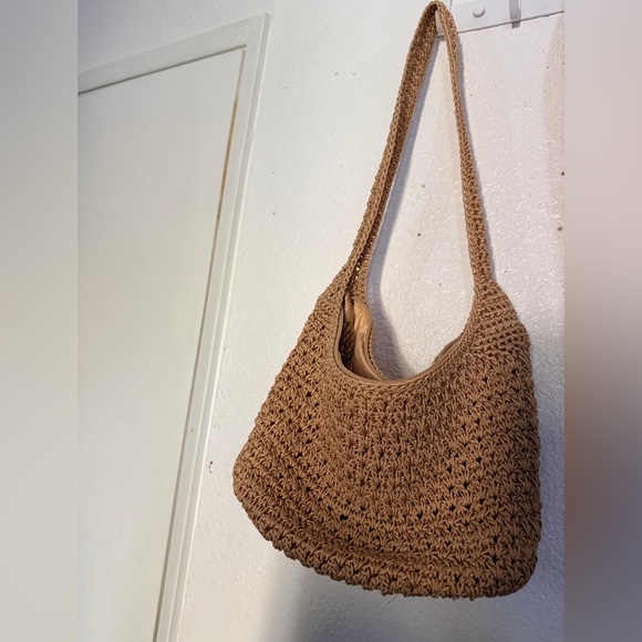 The Sak Vintage 90s crochet, lined shoulder bag - Picture 4 of 5